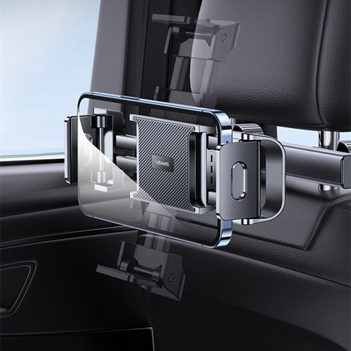 Soporte Premium para Celular y Tablet en Asiento Trasero de Auto.