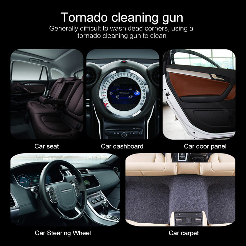 Pistola de Aire para Limpieza Interior de Auto