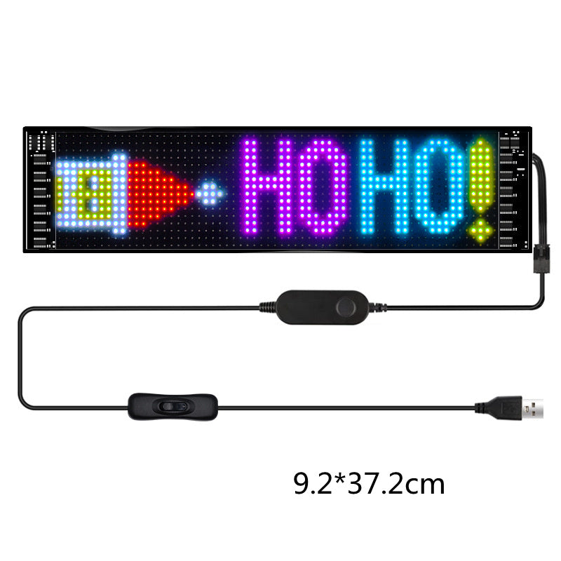 Letrero Led Programable para Carro