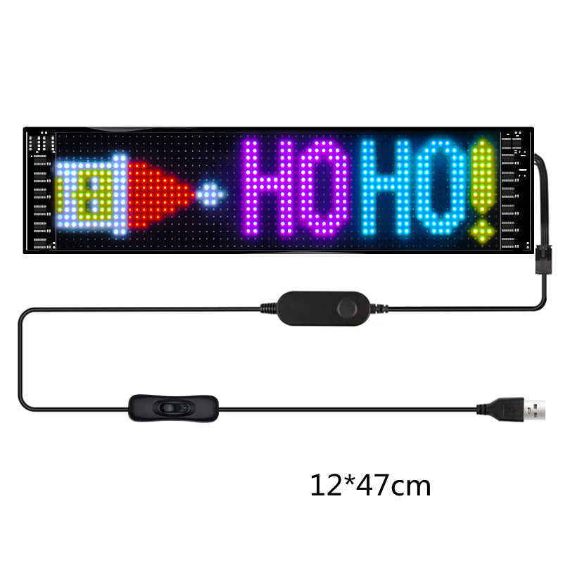 Letrero Led Programable para Carro