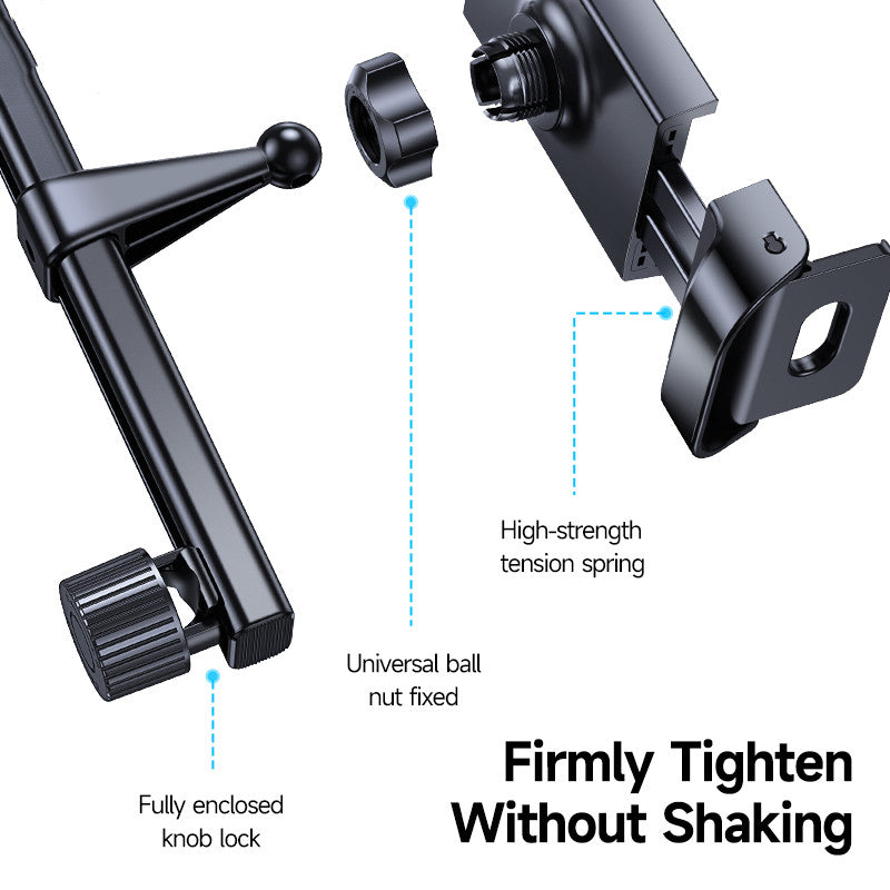 Soporte Premium para Celular y Tablet en Asiento Trasero de Auto.